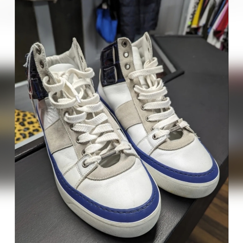 Jimmy Choo high top sneakers size 9.5